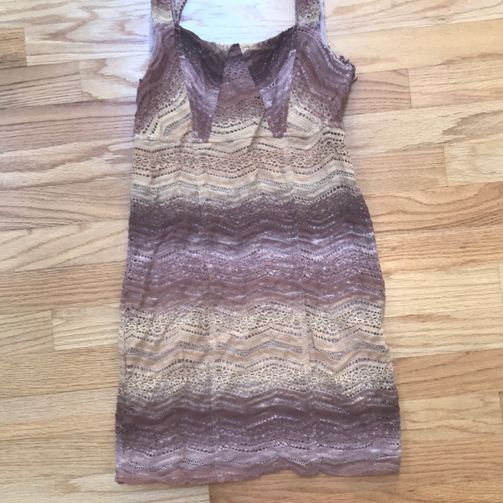 NWOT colorful free people mini dress